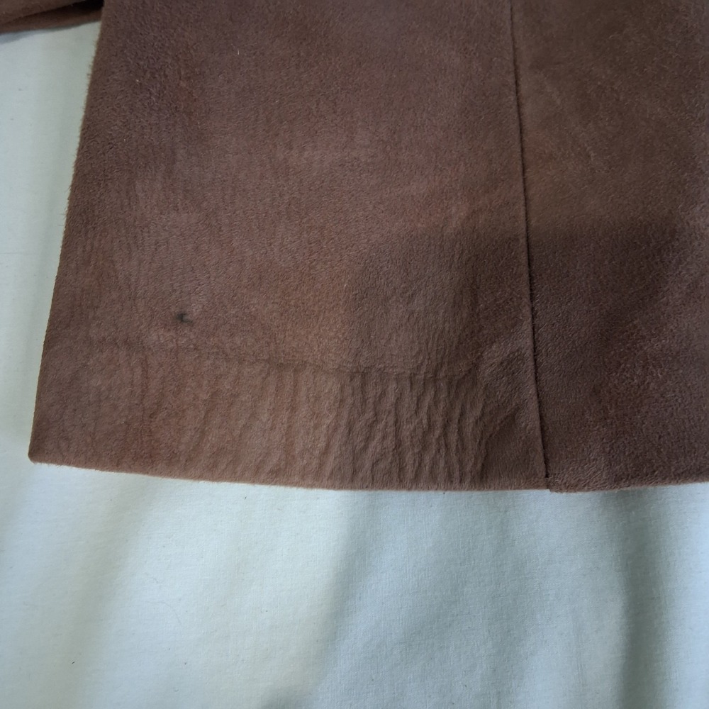 Vintage New England Sportswear Co. Leather Suede Lined Jacket Western Steampunk - Picture 16 of 16
